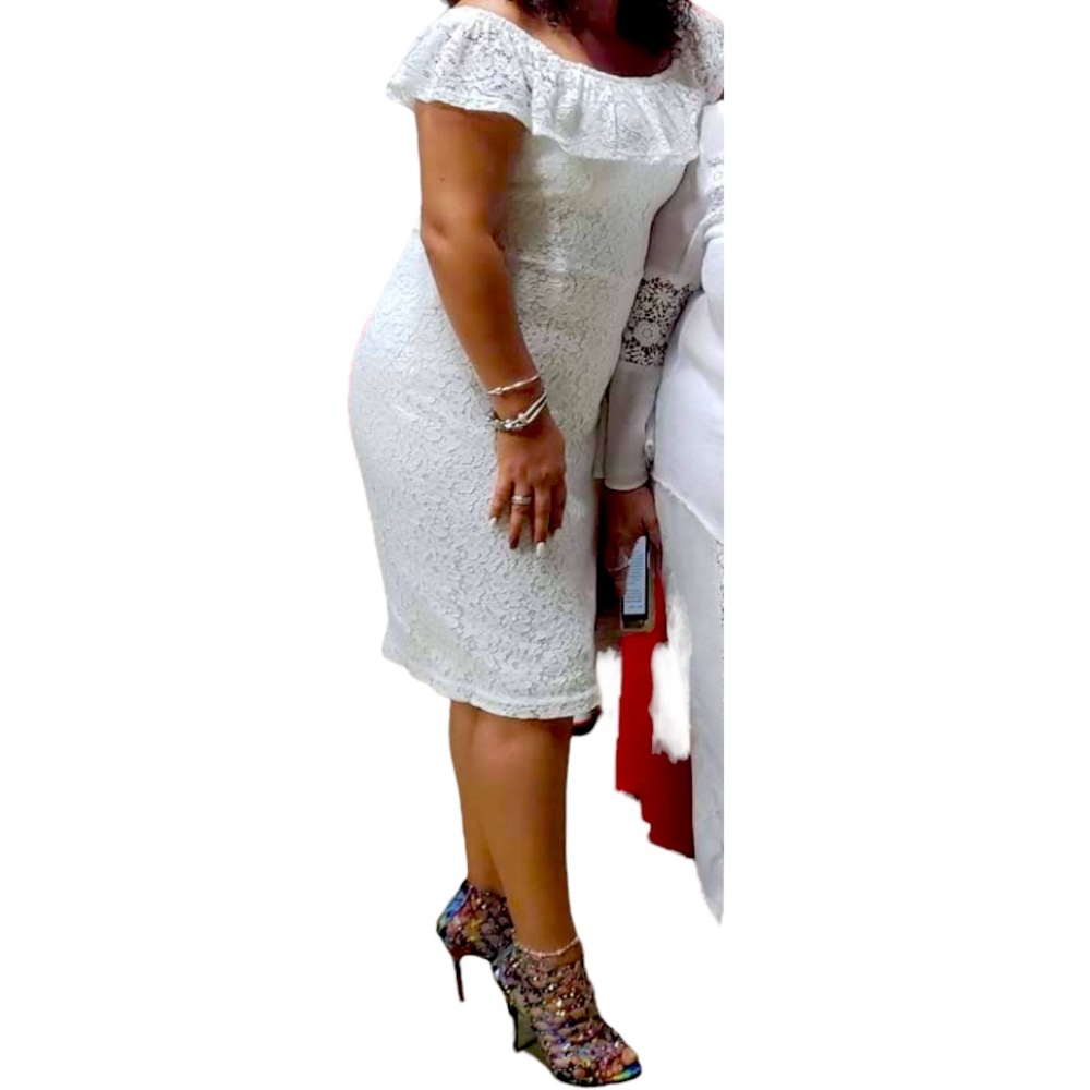 White lace dress - used once